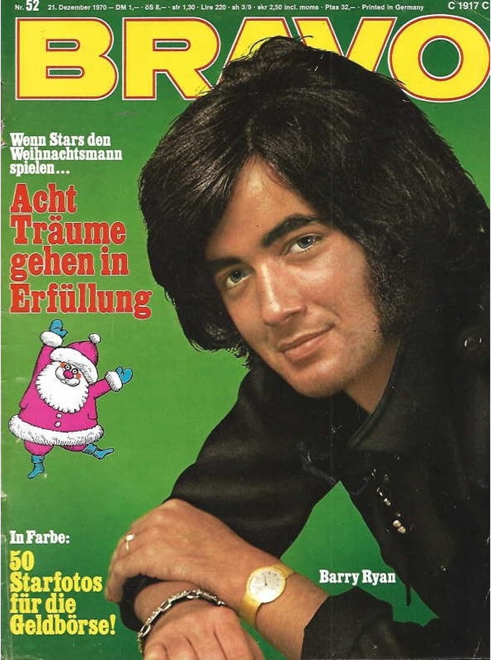 Bravo Magazin Deutschland 1970-52 Barry Ryan