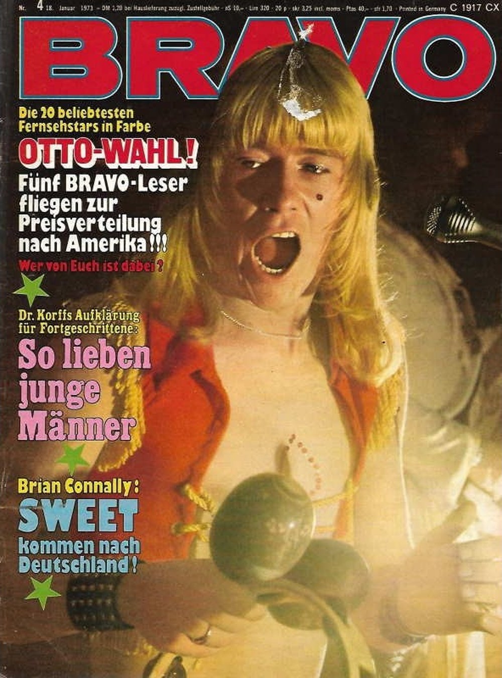 Bravo Magazin Deutschland 1973-04 Brian Connolly Sweet