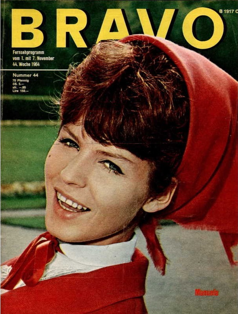 Bravo Magazin Deutschland 1964-44 Manuela