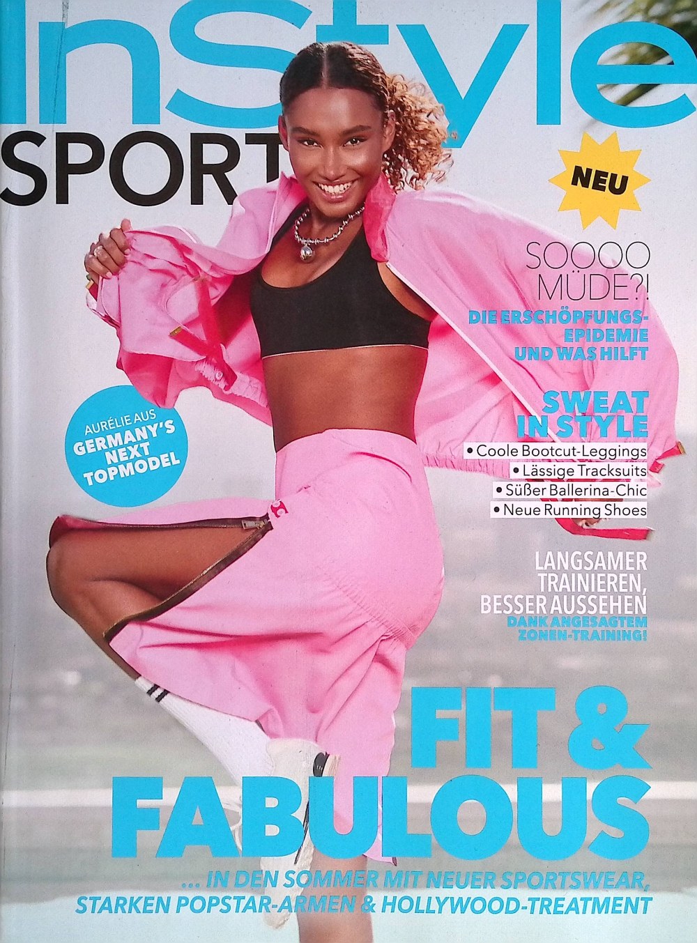 InStyle Sport Magazin Deutschland 2026 #1 Aurélie Carina