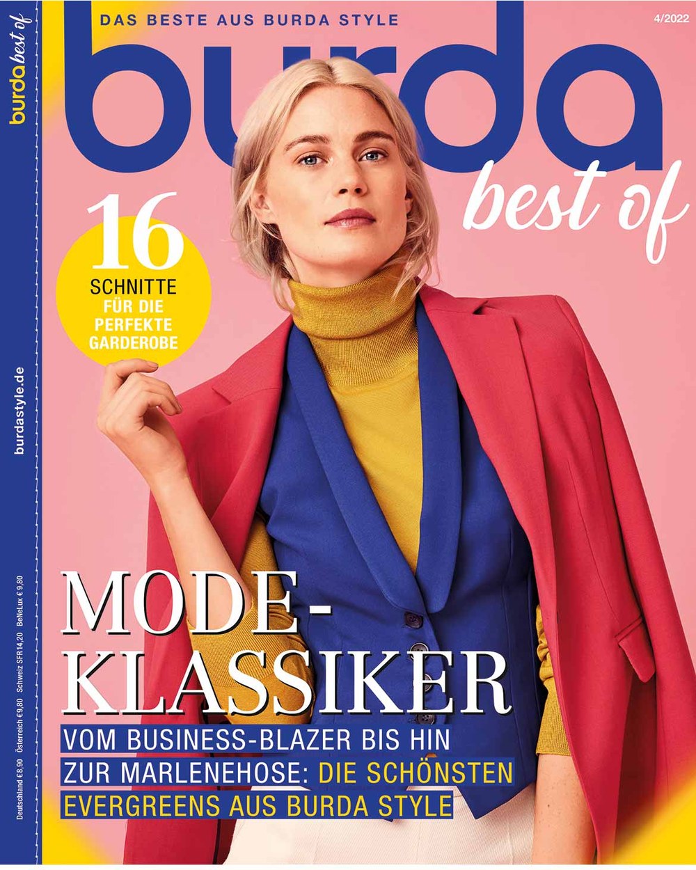 Burda Magazin Deutschland 2022-04 Modeklassiker Business-Blazer Marlenehose