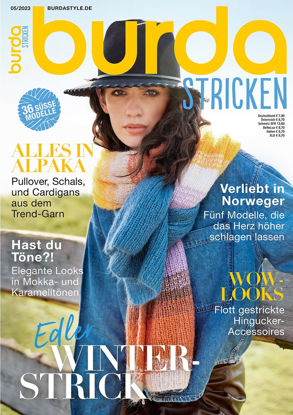 Burda Stricken Magasin Tyskland 2023-05