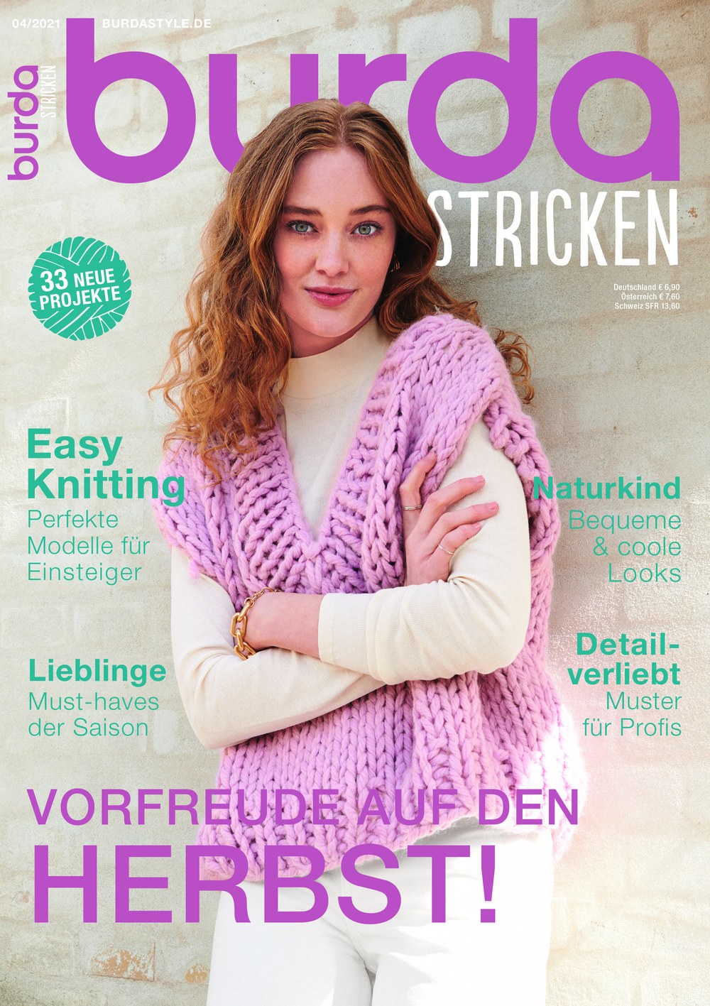 Burda Stricken Magazine Germany 2021-04