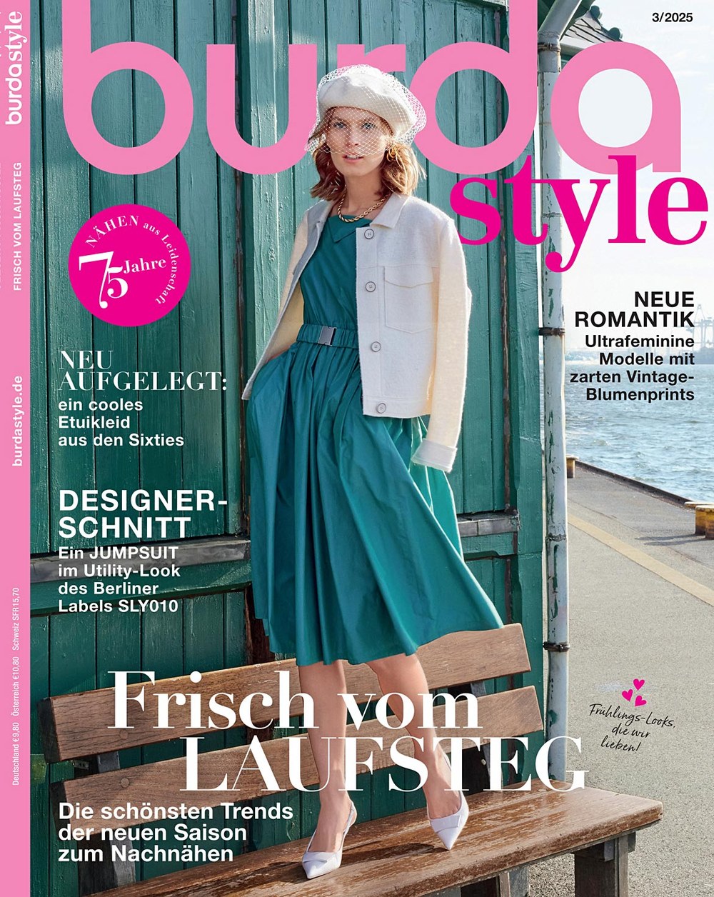 Burda Style Magazin Deutschland 2025-03 Nähen Mode Frühlingstrends