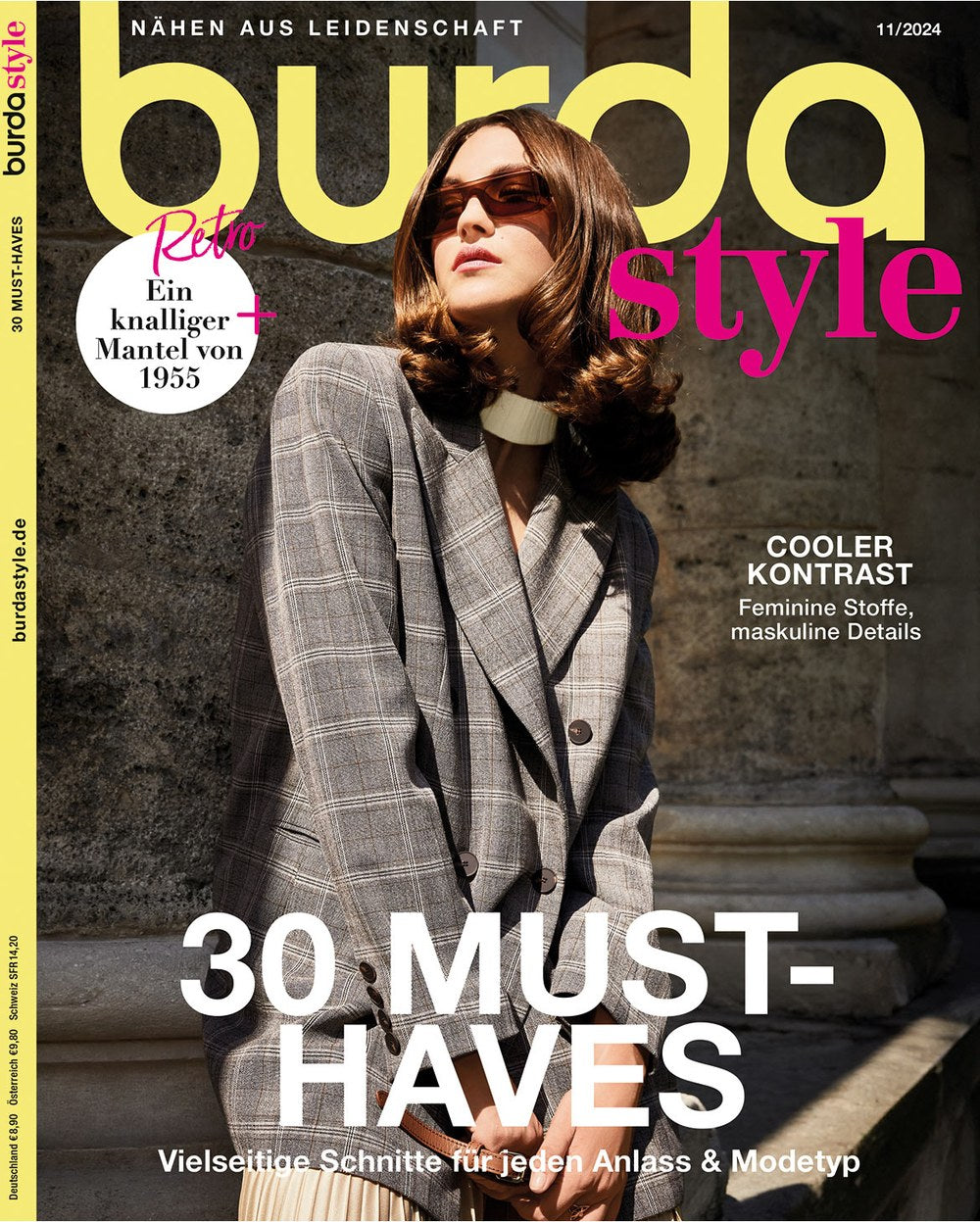 Burda Style Magazin Deutschland 2024-11 Nähen Schnittmuster Must-Haves