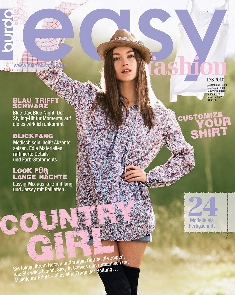 Burda Easy Magasin Tyskland 2010 Fruehjahr/Sommer