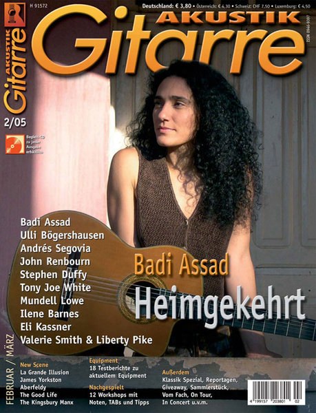 Akustik Gitarre Magazin Deutschland 2005-02 Badi Assad Ulli Bogershausen Andrés Segovia John Neidharn Stephen Duffy