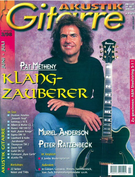 Akustik Gitarre Magazin Deutschland 1998-03