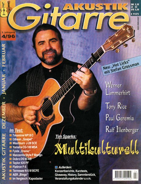 Akustik Gitarre Tijdschrift Duitsland 1996-04