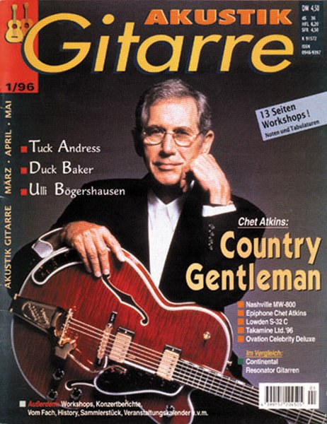 Akustik Gitarre Tijdschrift Duitsland 1996-01