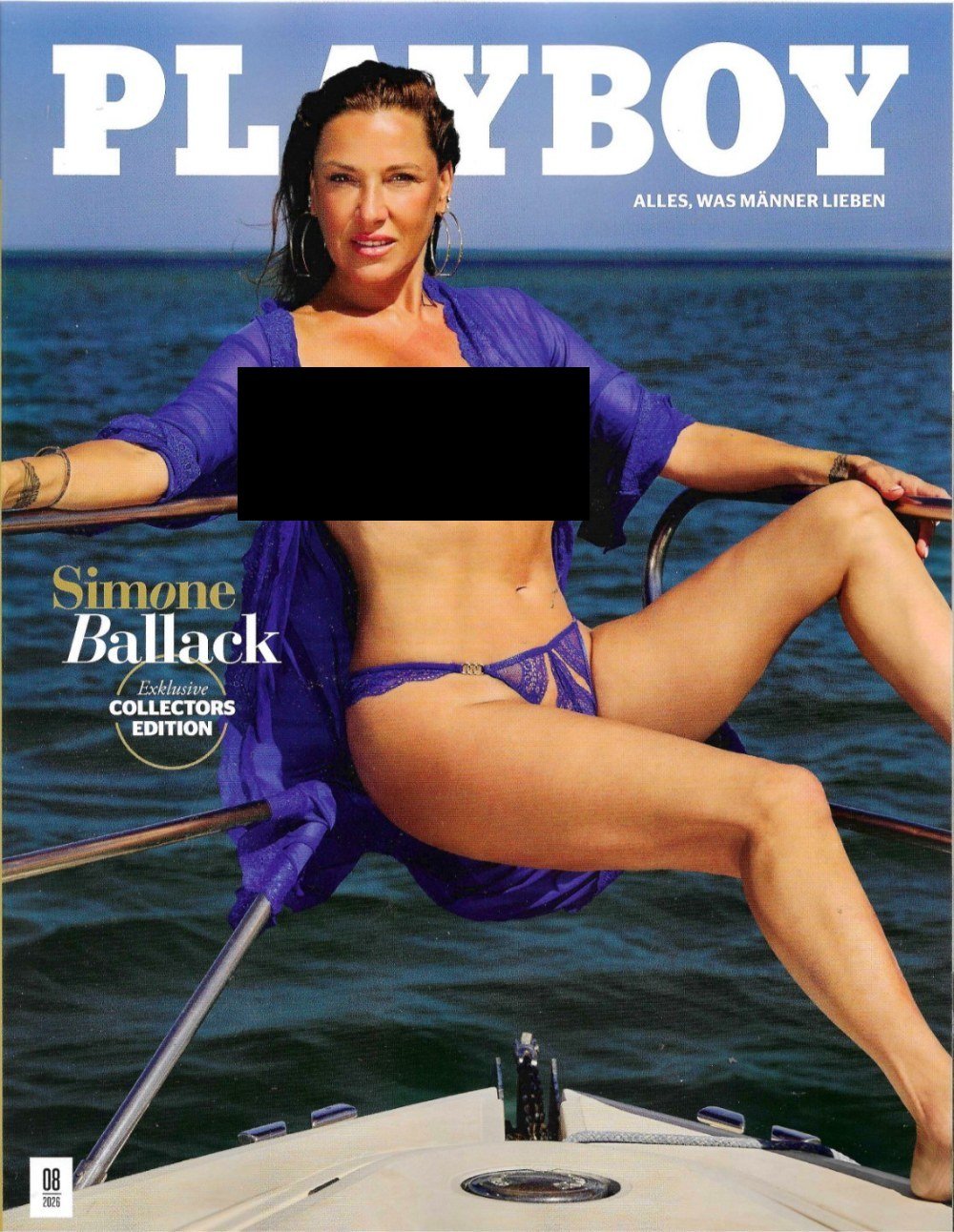 Playboy Magazin Deutschland 2026-08 Simone Ballack Edition