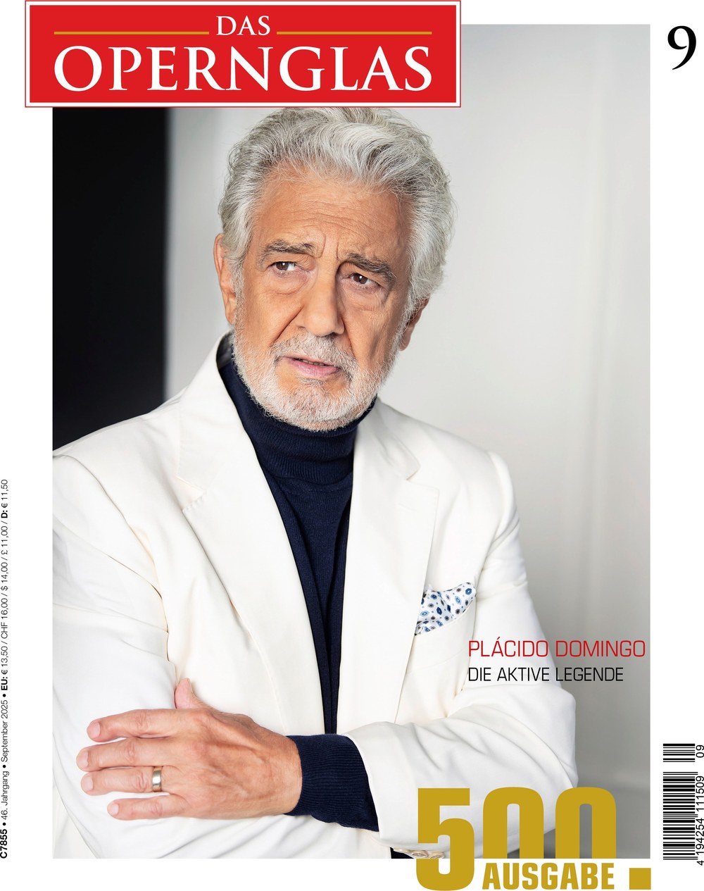 Das Opernglas Magazin Deutschland 2025-09 Plácido Domingo