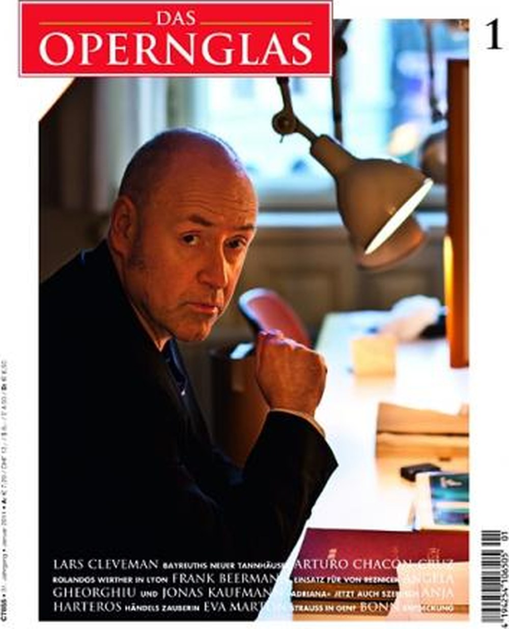Das Opernglas Magazin Deutschland 2011-01 Lars Cleveman Arturo Chacón-Cruz Frank Beermann Angela Gheorghiu Jonas Kaufmann