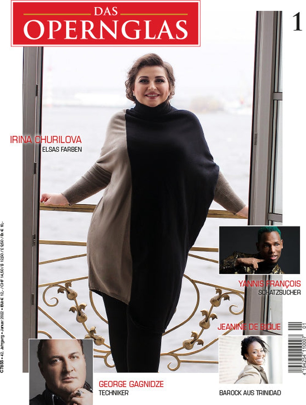 Das Opernglas Magazin Deutschland 2022-01 Irina Churilova George Gagnidze Yannis François Jeanine De Bique