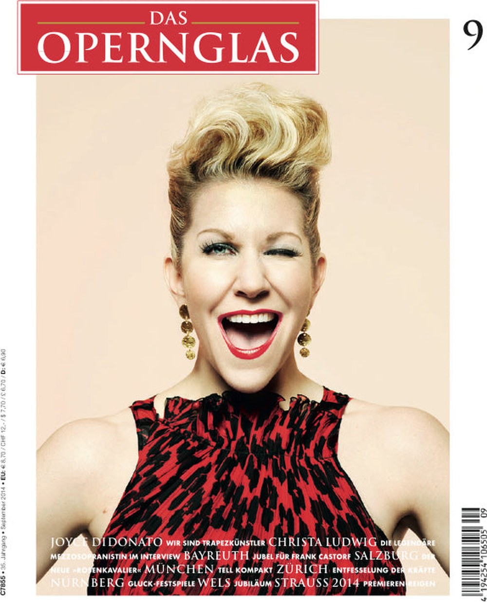 Das Opernglas Magazin Deutschland 2014-09 Joyce DiDonato Christa Ludwig