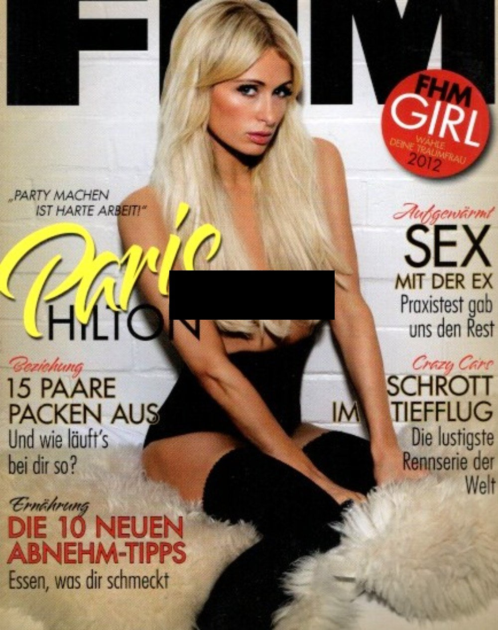FHM Pocket Magazin Deutschland 2012-03 Paris Hilton