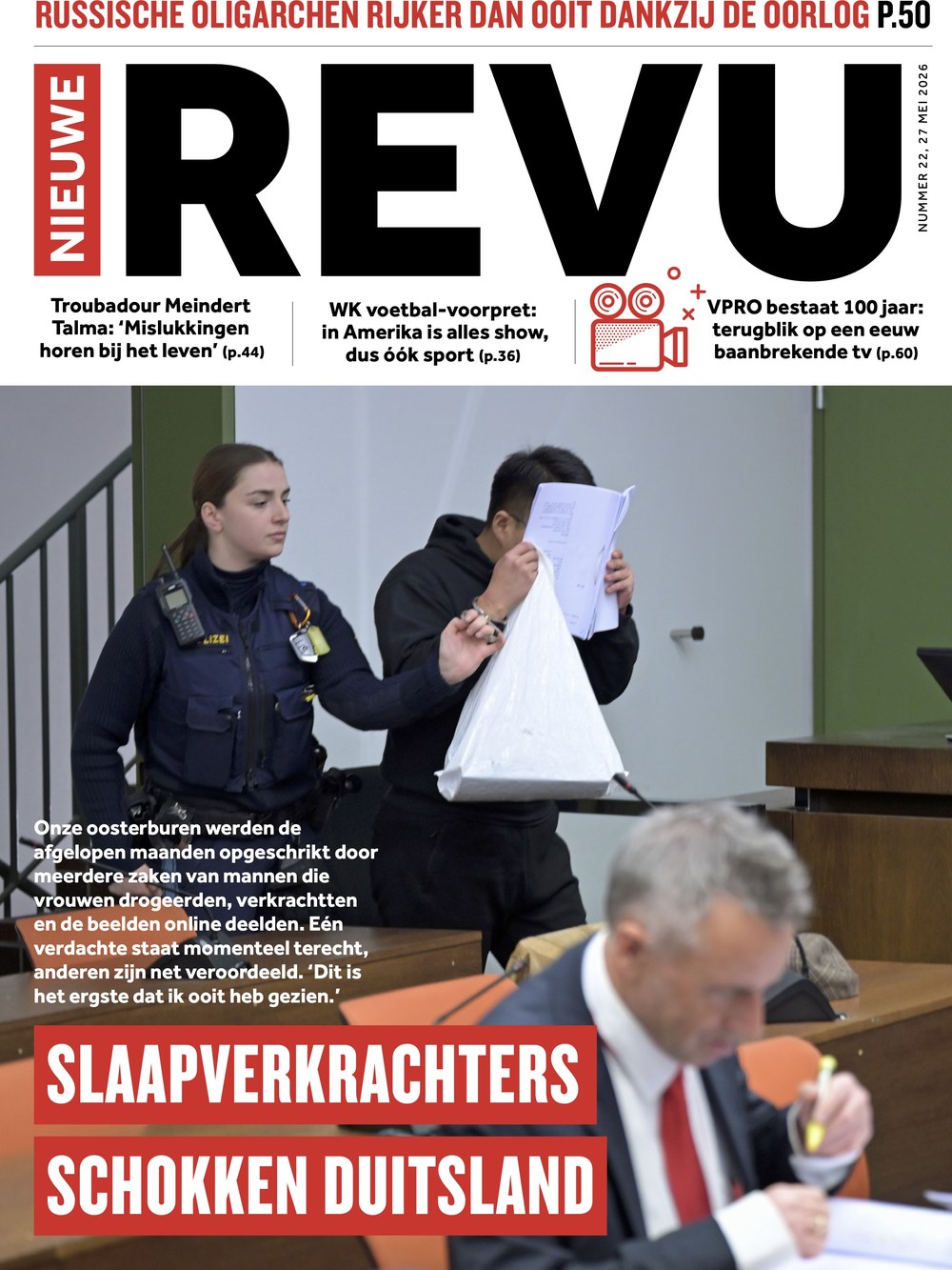 Nieuwe Revu Magazin Niederlande 2026-22 Meindert Talma VPRO
