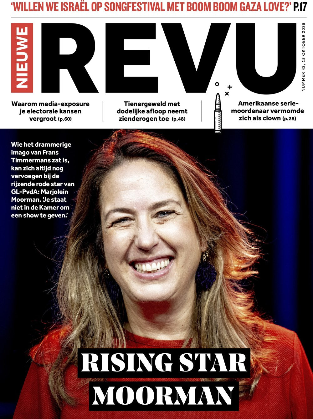 Nieuwe Revu Magazin Niederlande 2025-42 Marjolein Moorman Frans Timmermans