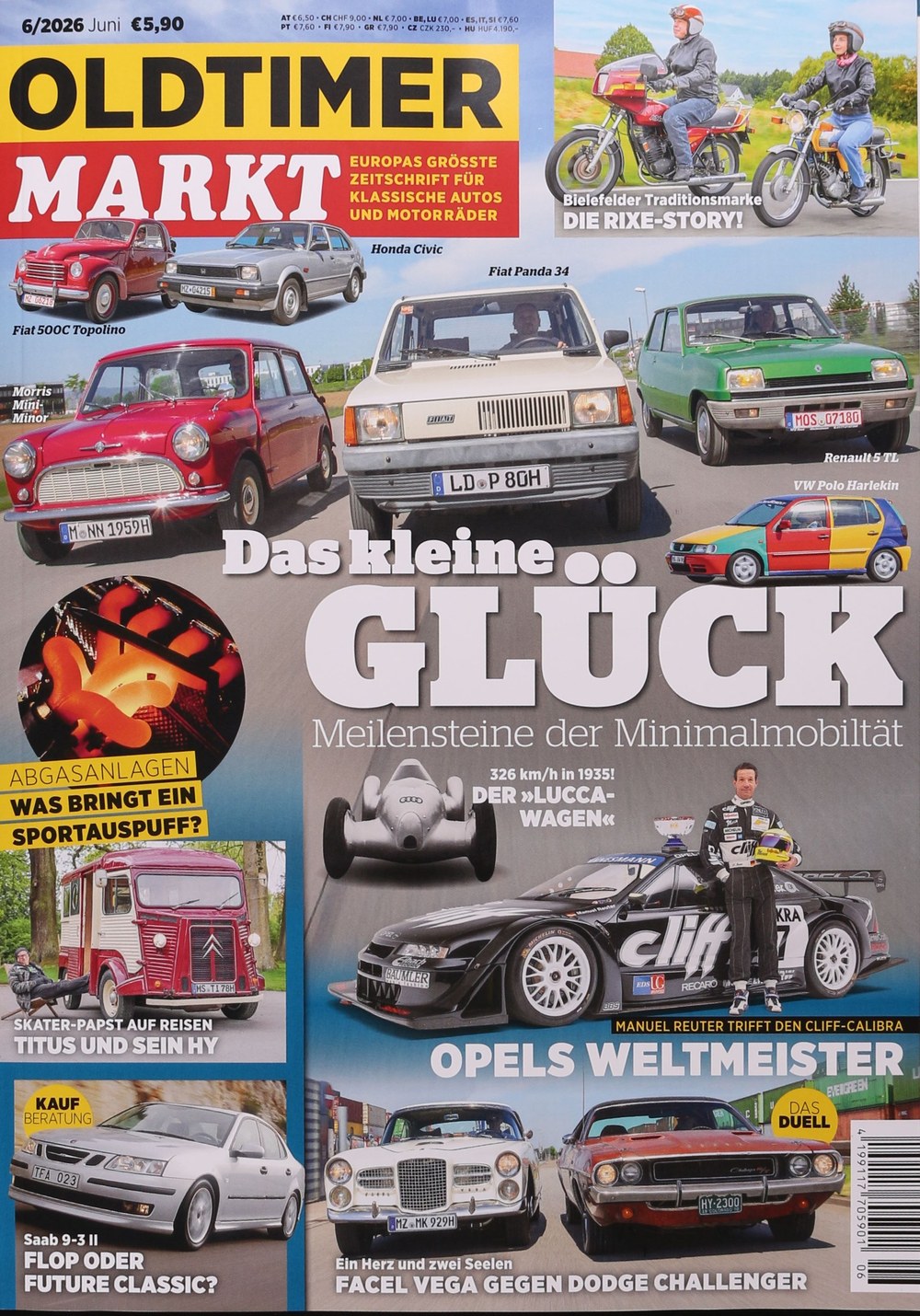 Oldtimer Markt Magazin Deutschland 2026-06 Manuel Reuter Titus Dittmann