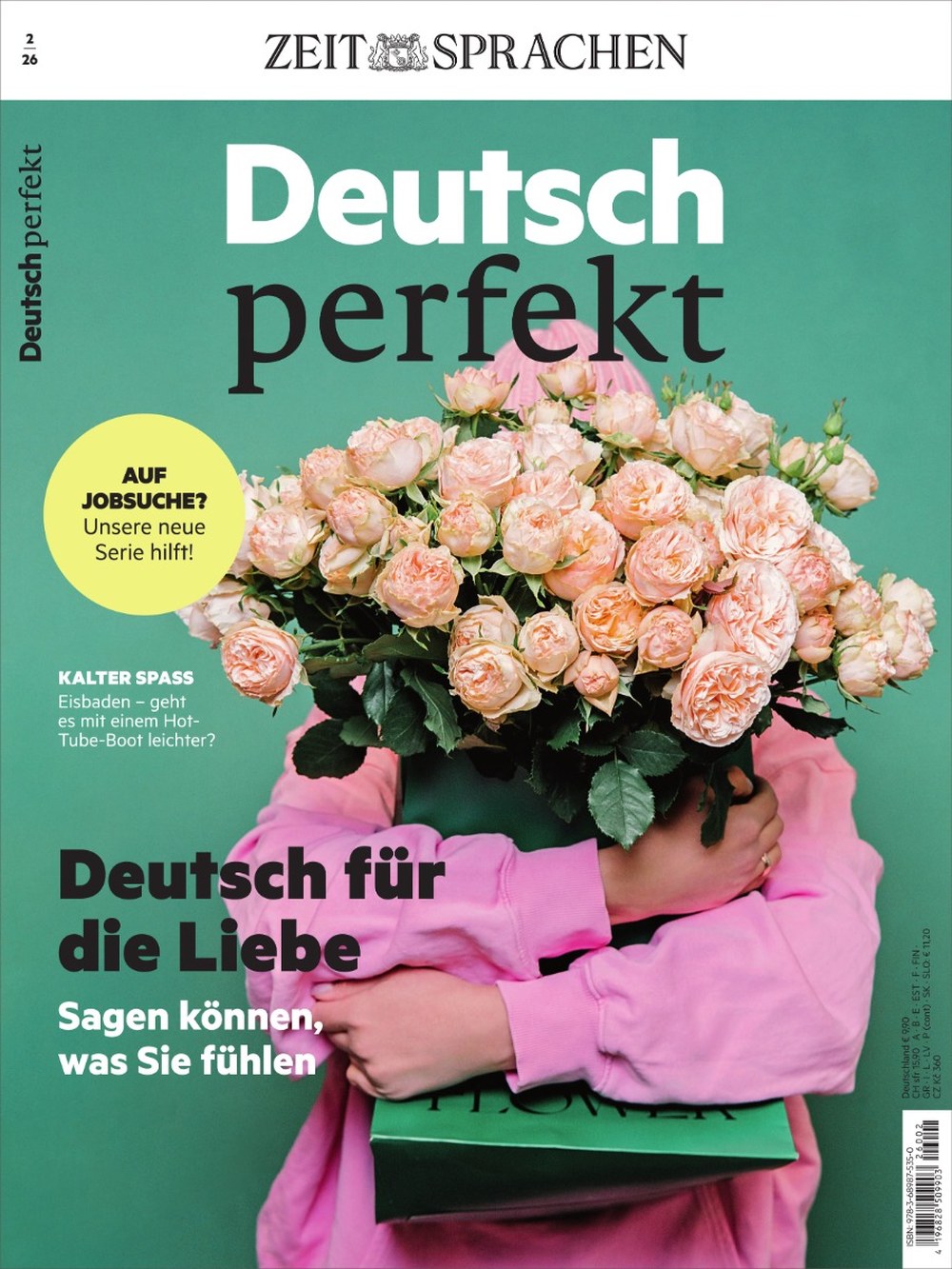 Deutsch Perfekt Magazin Deutschland 2026-02 Deutschlernen Liebevokabeln Im Deutschen Jobsuche In Deutschland