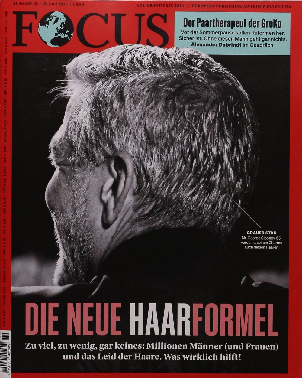 Focus Magazin Deutschland 2026-26 George Clooney Alexander Dobrindt