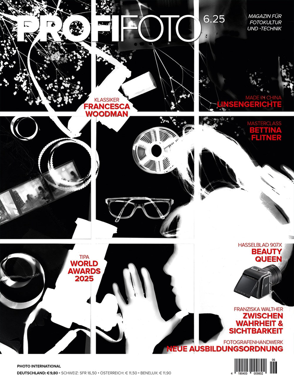 ProfiFoto Magazin Deutschland 2025-06 Francesca Woodman Bettina Flitner Franziska Walther
