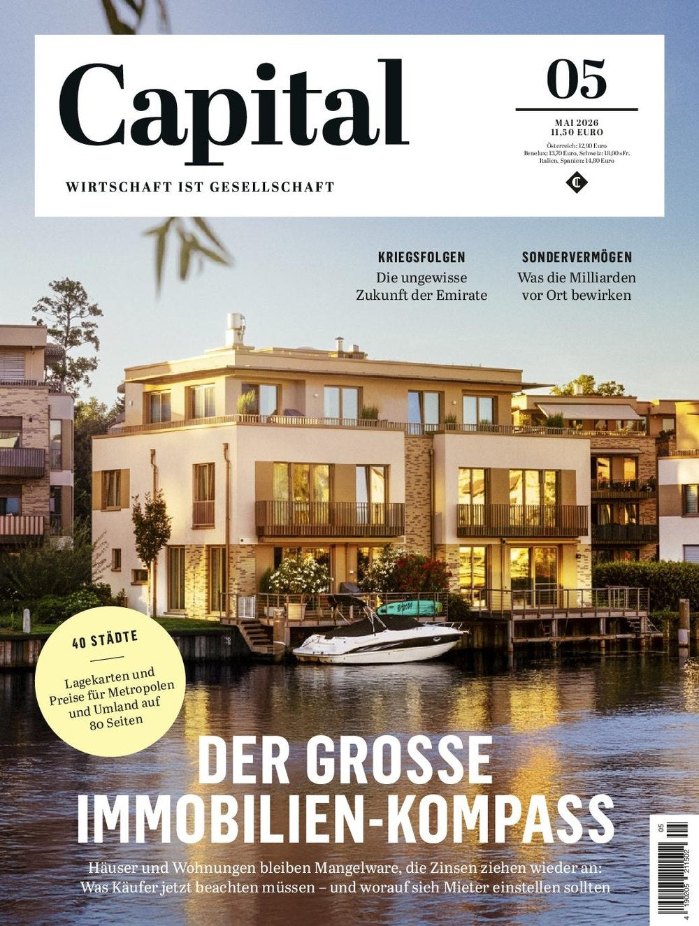 Capital Magazin Deutschland 2026-05 Immobilienmarkt Deutschland Immobilieninvestition Housing Prices