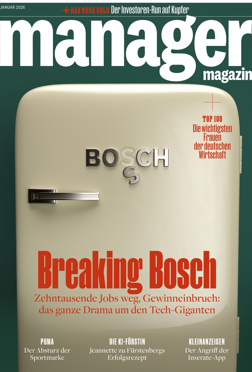 Manager Magazin Deutschland 2026-01 Jeannette Zu Fürstenberg