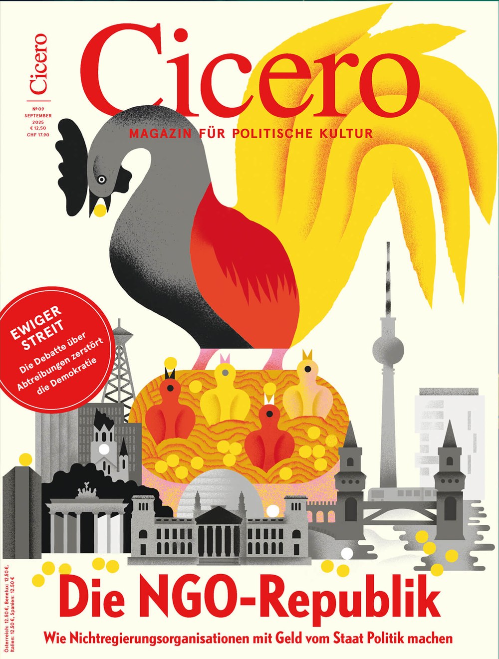Cicero Magazin Deutschland 2025-09 NGOs Und Staatliche Finanzierung Nichtregierungsorganisationen, Die Politik Beeinflussen Abortion Debate And Democracy