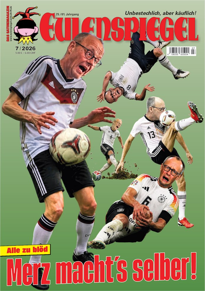 Eulenspiegel Magazin Deutschland 2026-07 Friedrich Merz