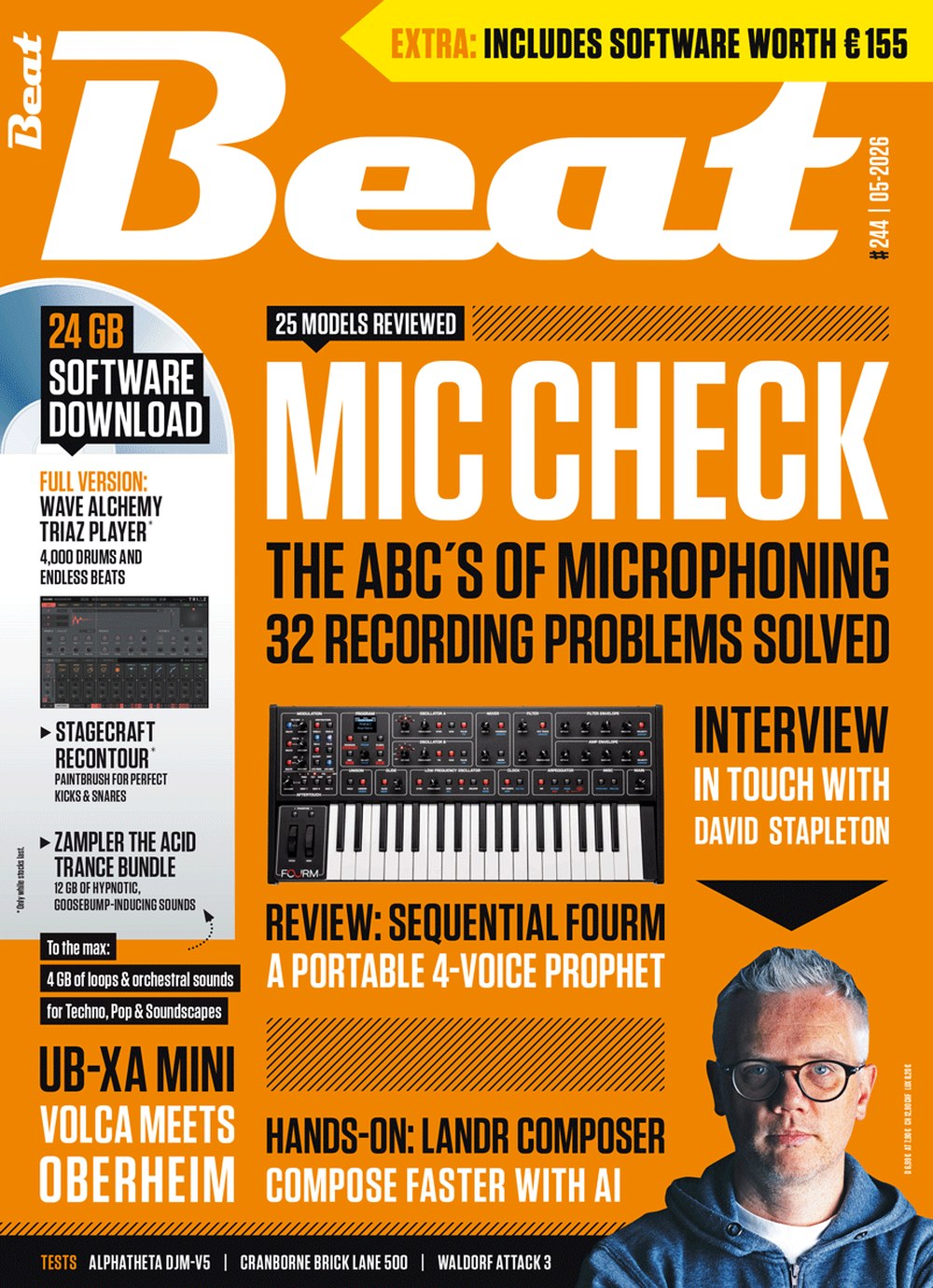 Beat Magazin Deutschland 2026-05 David Stapleton Sequential Oberheim Wave Alchemy