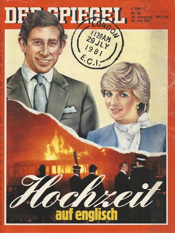 Der Spiegel Magazin Deutschland 1981-10 Charles, Prince Of Wales Diana, Princess Of Wales