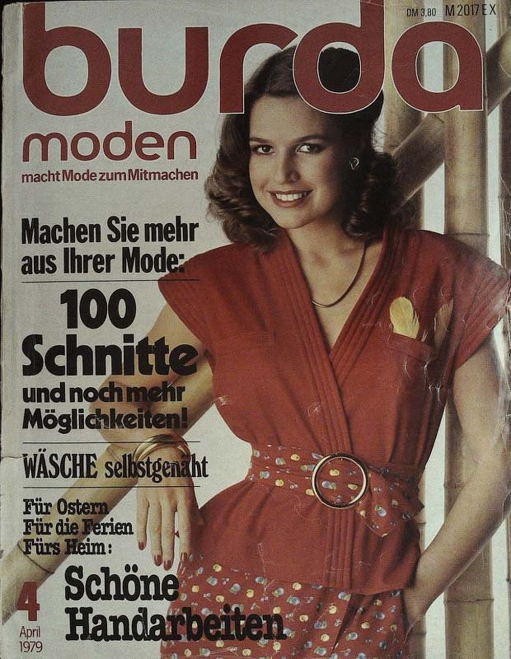 Burda Moden Magazin Deutschland 1979-04 Schnittmuster Nähen Wäsche