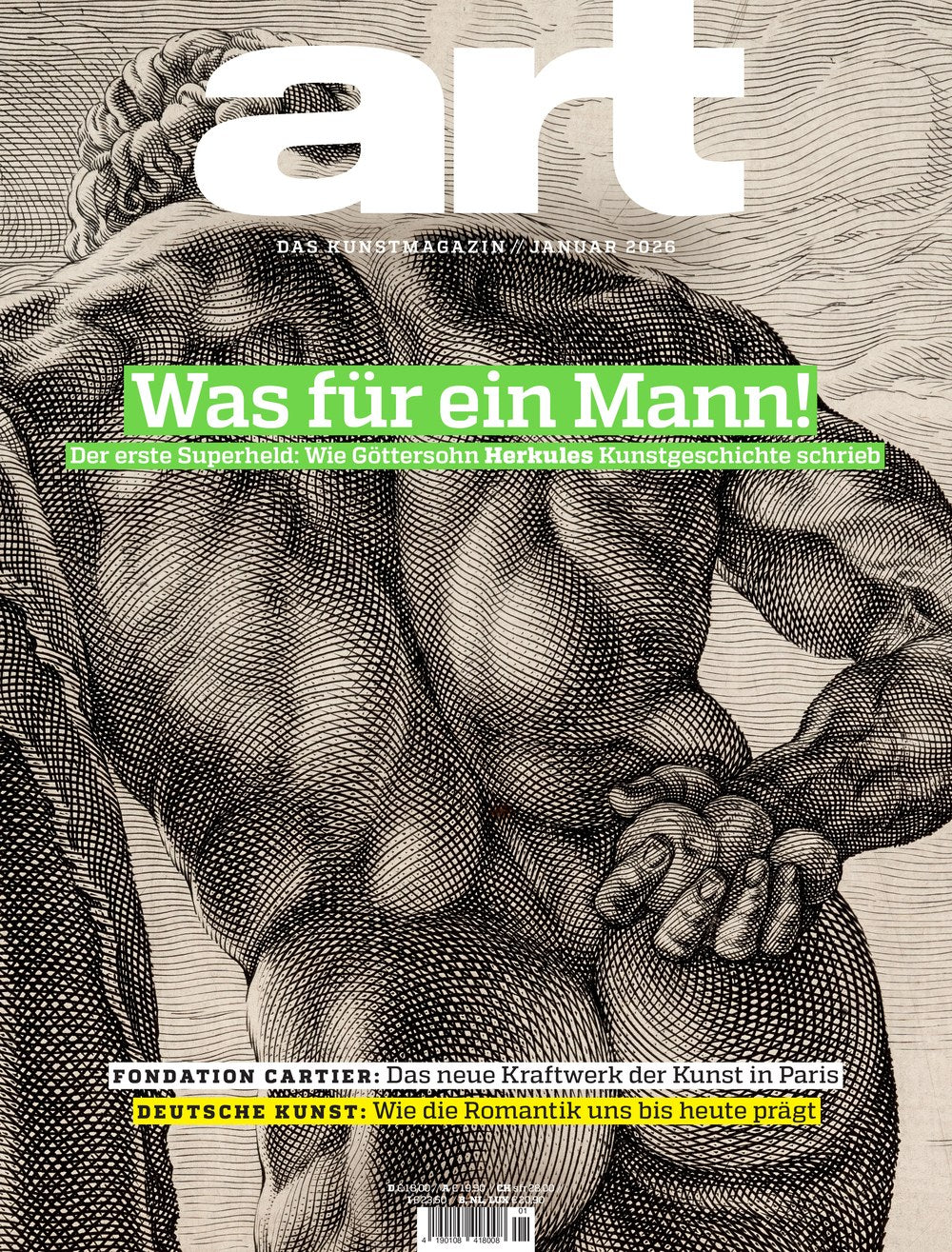 Art Magazin Deutschland 2026-01 Hercules
