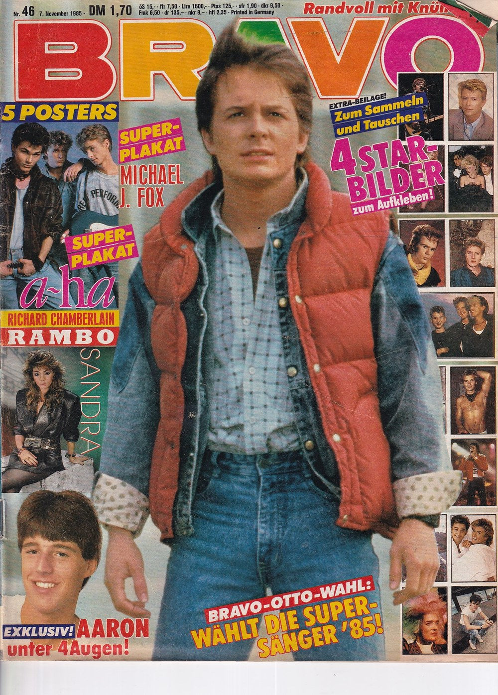 Bravo Magazin Deutschland 1985-46