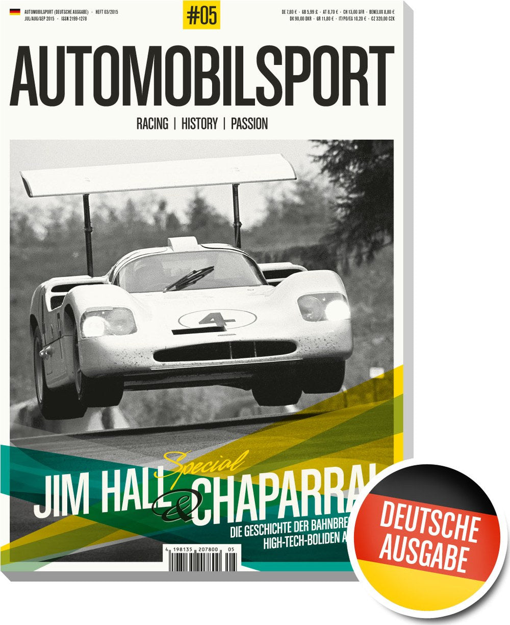 Automobilsport Magazin Deutschland 2015-05 Jim Hall Chaparral Cars