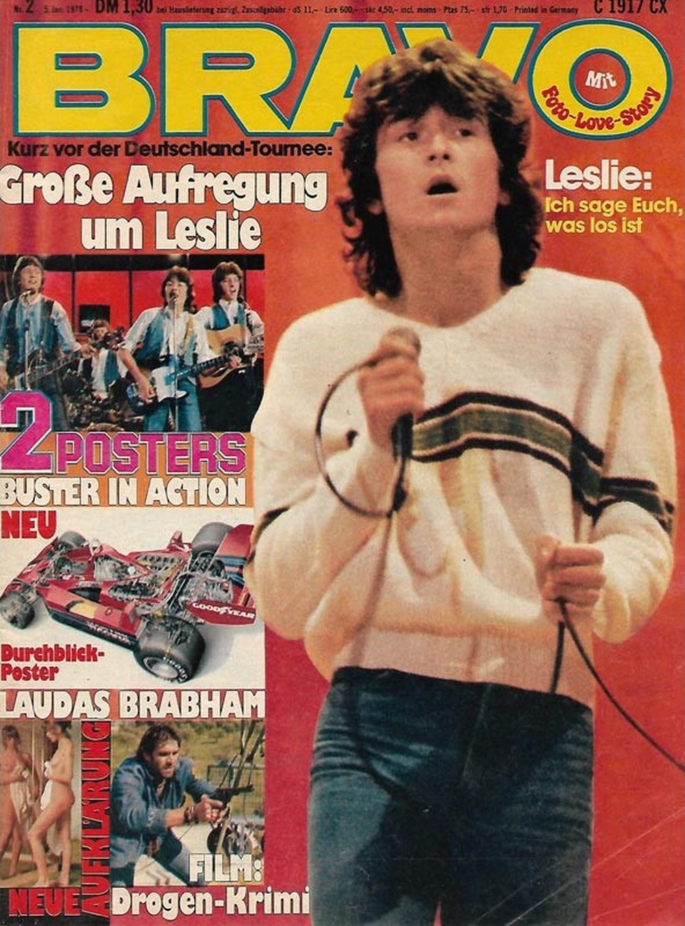 Bravo Magazin Deutschland 1978-02 Leslie McKeown Niki Lauda Buster Bay City Rollers
