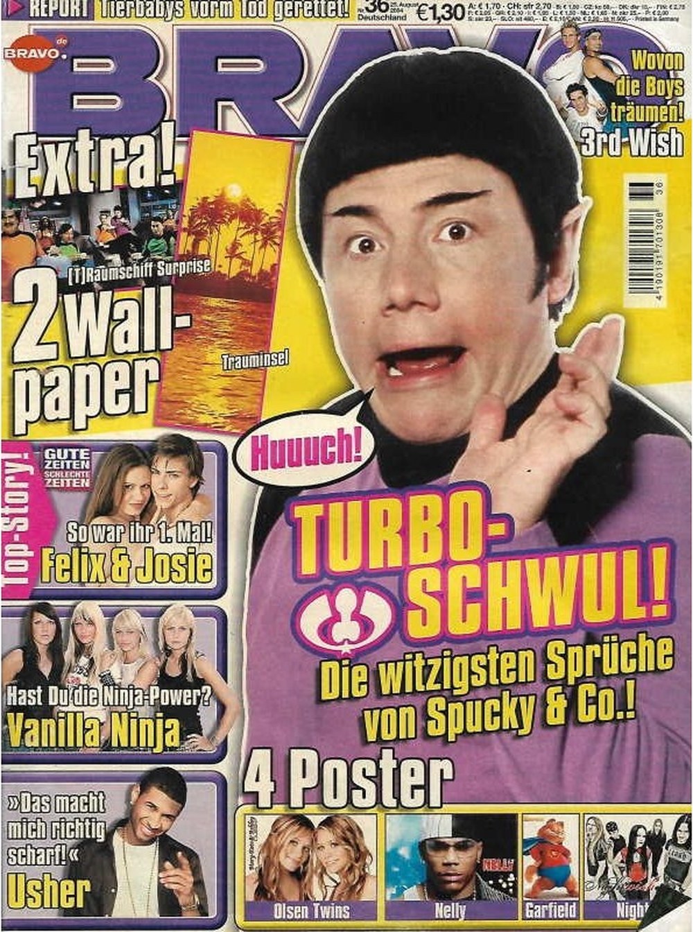 Bravo Magazin Deutschland 2004-36 Daniel Küblböck Usher Olsen Twins Nelly 3rd Wish