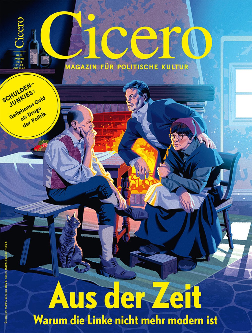 Cicero Magazin Deutschland 2025-01 Kevin Kühnert Saskia Esken Norbert Walter-Borjans