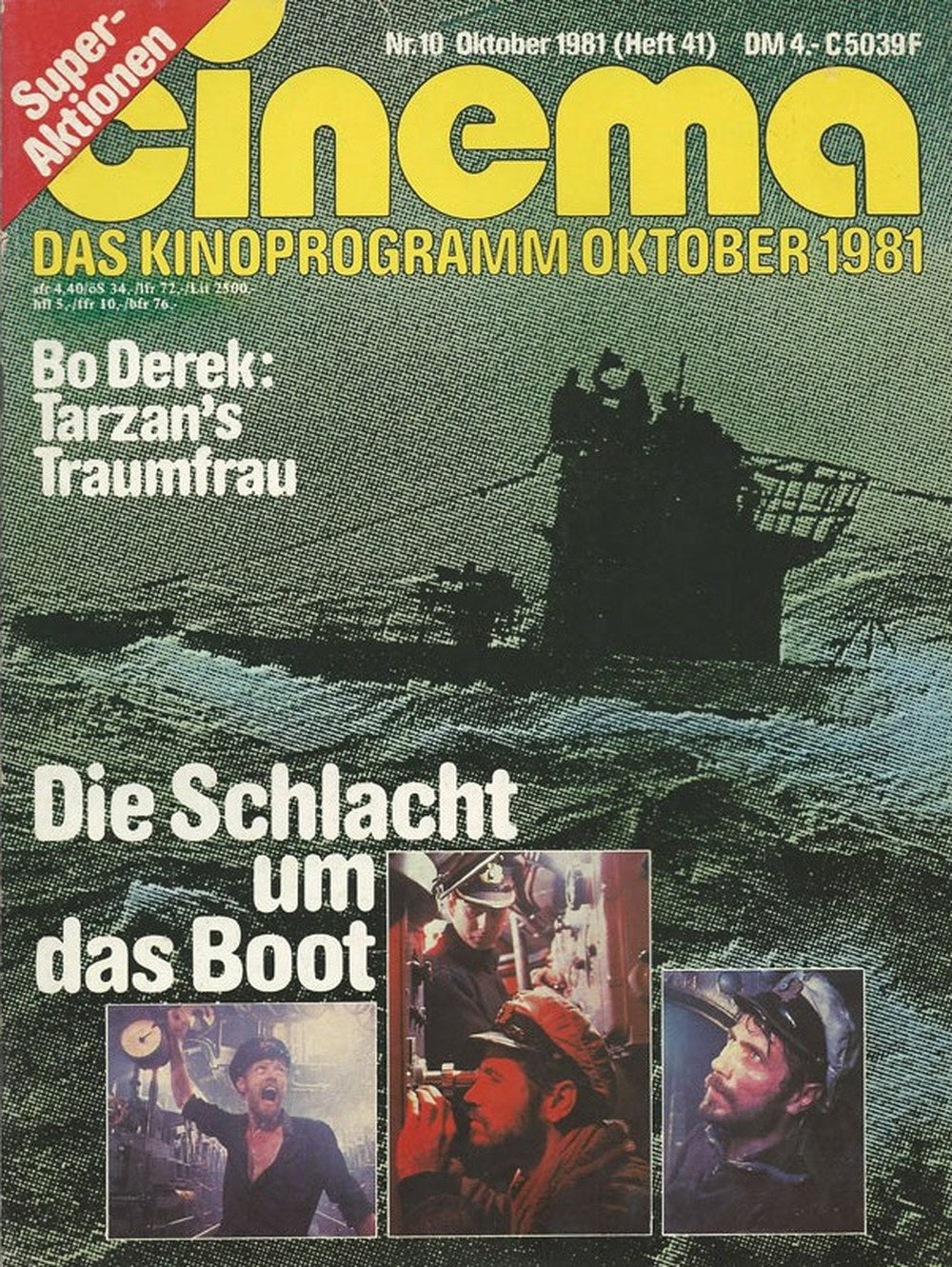 Cinema Magazin Deutschland 1981-10 Bo Derek