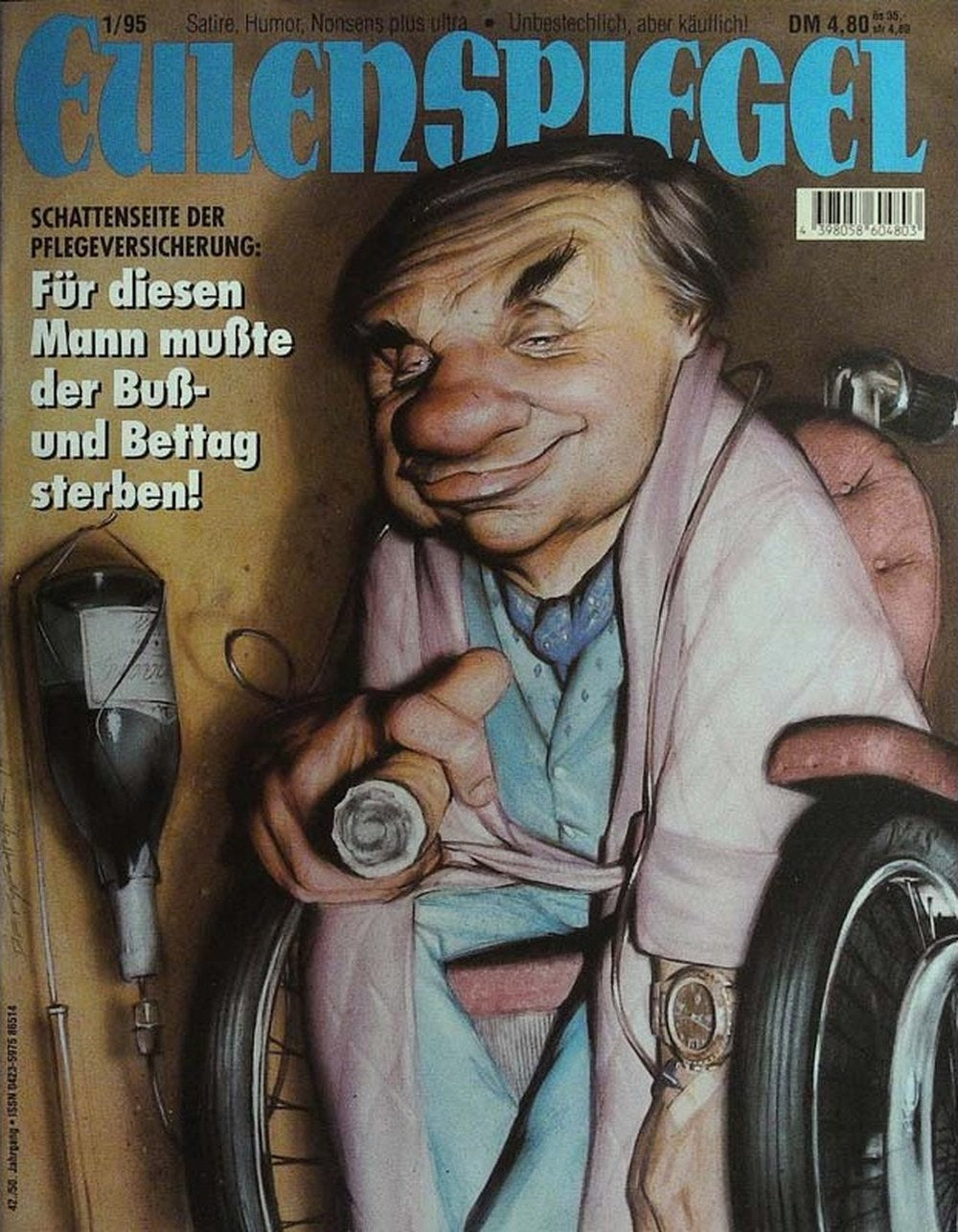 Eulenspiegel Magazin Deutschland 1995-01 Norbert Blüm