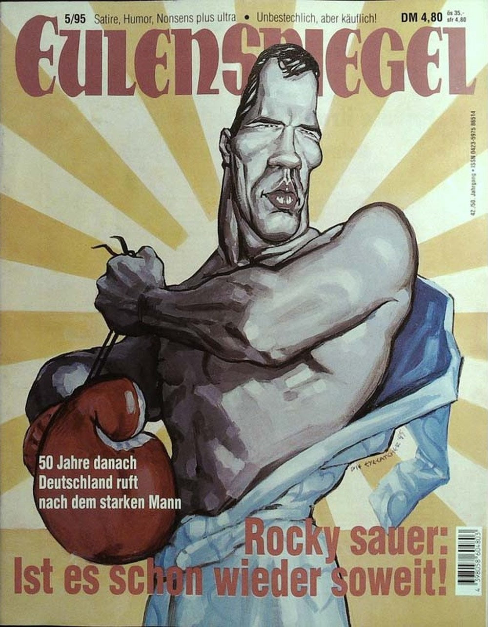 Eulenspiegel Magazin Deutschland 1995-05 Sylvester Stallone
