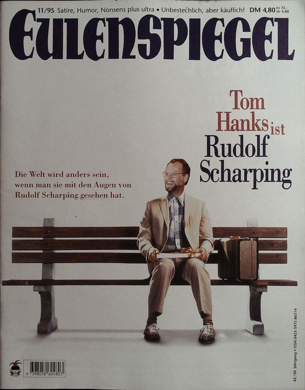 Eulenspiegel Magazin Deutschland 1995-11 Rudolf Scharping Tom Hanks