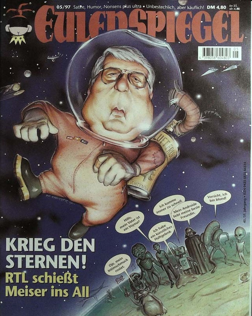 Eulenspiegel Magazin Deutschland 1997-05 Hans Meiser