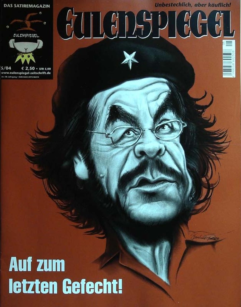 Eulenspiegel Magazin Deutschland 2004-05 Gerhard Schröder