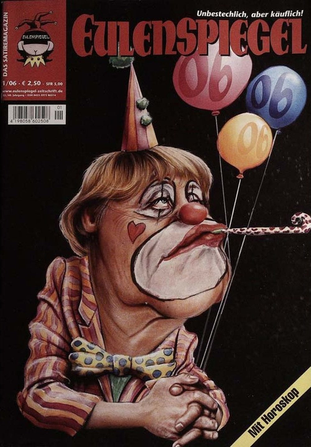 Eulenspiegel Magazin Deutschland 2006-01 Angela Merkel