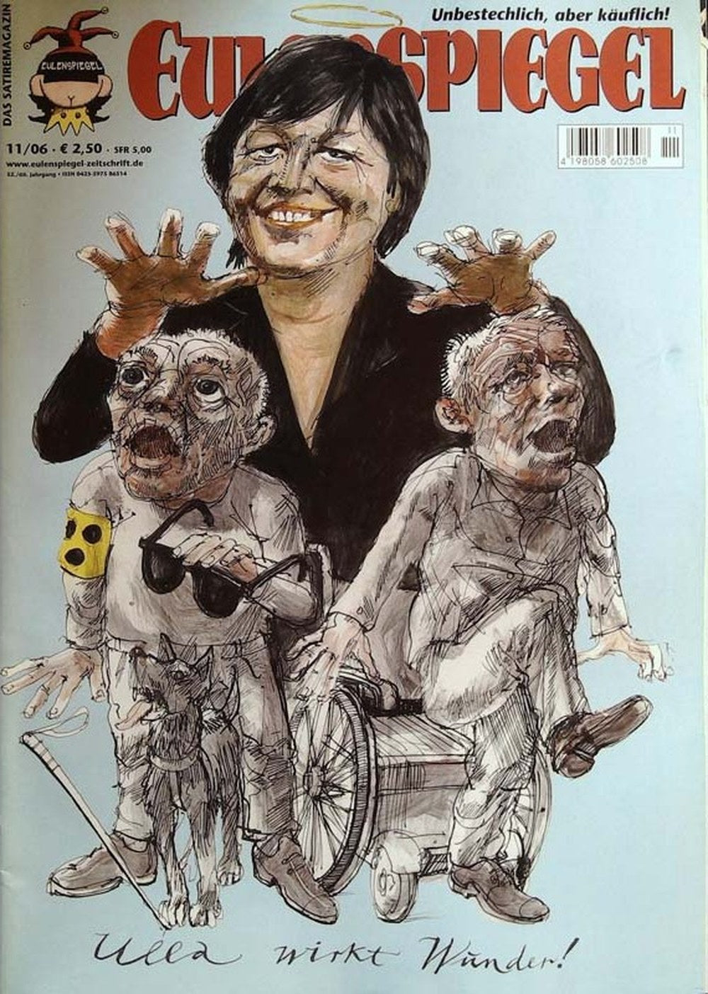 Eulenspiegel Magazin Deutschland 2006-11 Ulla Schmidt