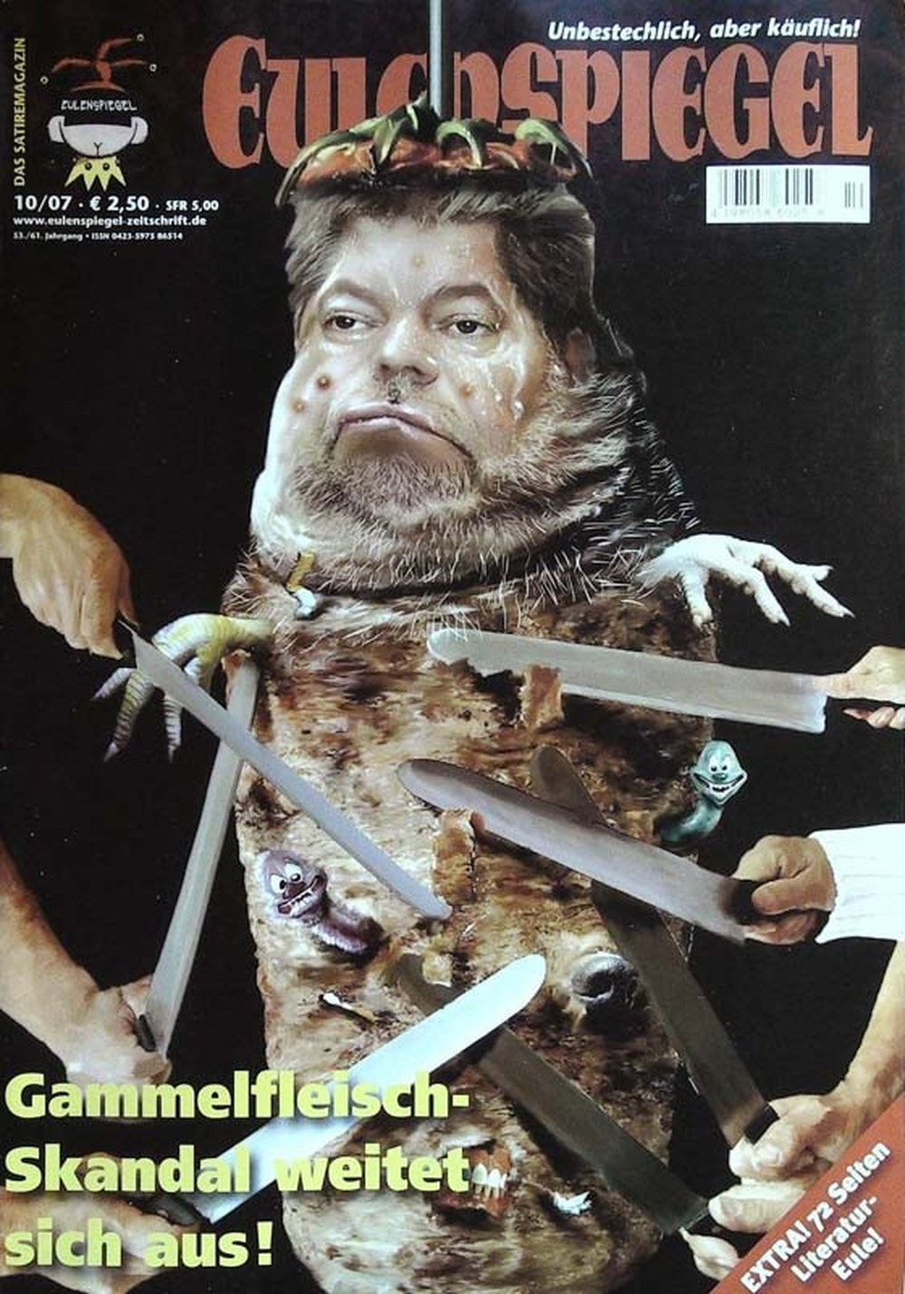 Eulenspiegel Magazin Deutschland 2007-10 Kurt Beck