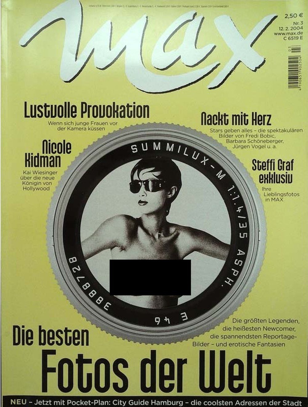 Max Magazin Deutschland 2004-03 Nicole Kidman Steffi Graf Fredi Bobic Barbara Schöneberger Jürgen Vogel