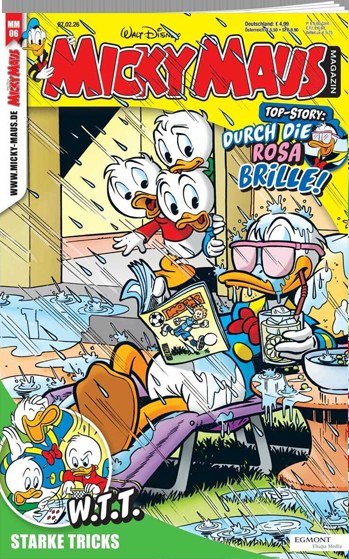 Micky Maus Magazin Deutschland 2026-06 Donald Duck Huey Duck Dewey Duck Louie Duck